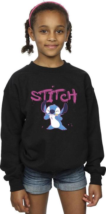 Produktbild Disney Lilo And Stitch Graffiti Sweatshirt Mädchen (104)