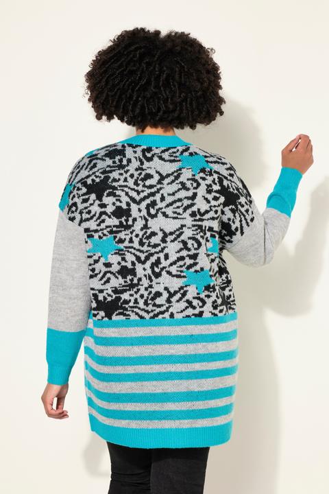 Produktbild Angel of Style Strickjacke, Mustermix, Langarm (56)