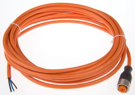 Actual product image Lumberg Sensor cable socket ger. M12 3-pole 5m