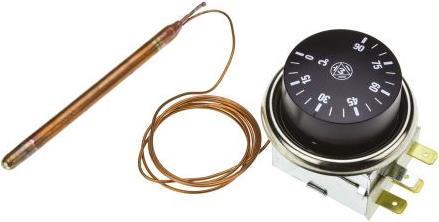 Actual product image RS PRO Capillary thermostat 1-pole 0 to +90°C