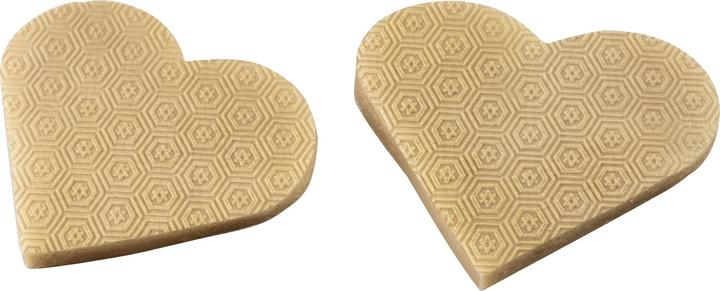 Actual product image Ibili Teigroller Holz mit Muster Deko 39,5 x 5 cm Zaubert sechseckige Muster auf Gebäck und Teig