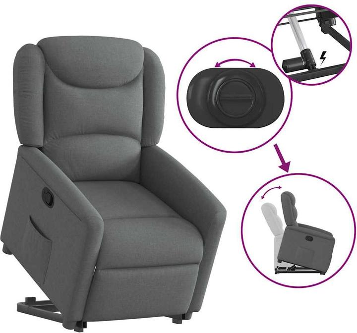 Produktbild vidaXL Relaxsessel mit Aufstehhilfe