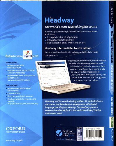 Produktbild New Headway Intermediate Workbook without Key & iChecker CD-ROM Pack (Englisch, Soars John, Soars Liz, 2012)
