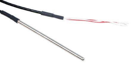Produktbild RS PRO PRTD Pt100, 4mm x 100mm 2 mtr cable