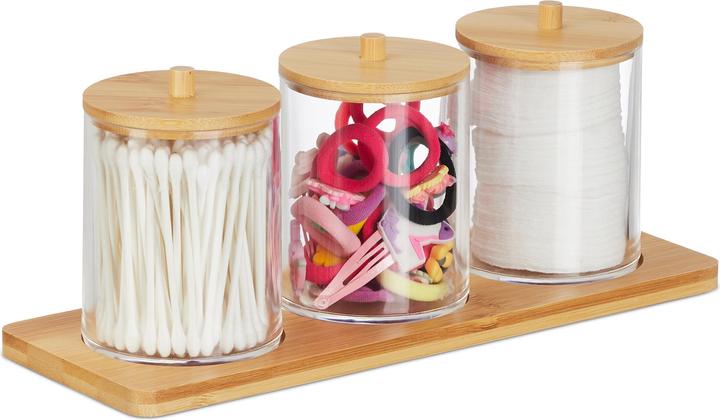 Actual product image Relaxdays bathroom-container-set