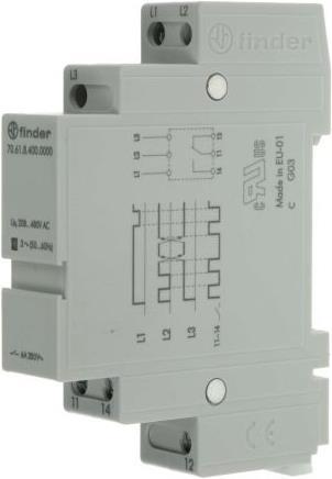 Actual product image Finder Phase failure relay 208-480V ac