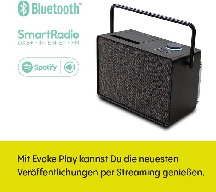 Produktbild Pure Evoke Play (Internetradio, DAB+, FM, Bluetooth, WLAN)