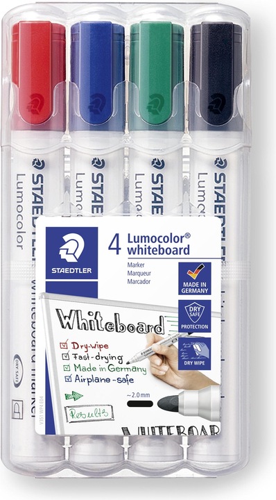 Immagine prodotto Staedtler Lumocolor (Multicolore, 2 mm, 4 x)