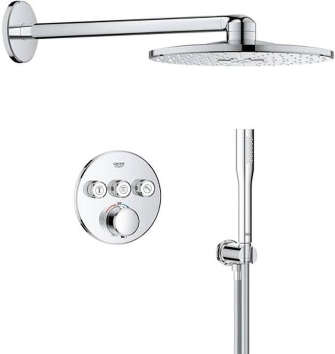 Produktbild Grohe Precision SmartControl Unterputz Duschsystem mit Vitalio SmartActive 310 (2 Strahlarten) und Vitalio