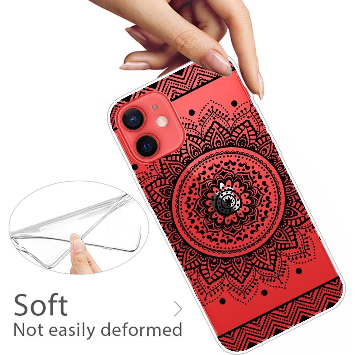 Thumbnail - König Design Hülle Handy Schutz für Apple iPhone 13 mini Case Cover Tasche Etuis Transparent (Apple iPhone 13 mini), Sma...