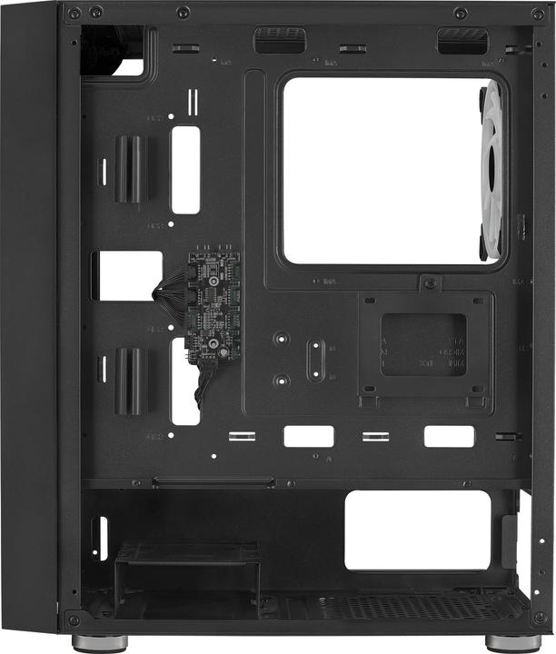 Produktbild AeroCool Geh Midi Graphite black v3 MicroATX/ATX/MiniITX o.N (ATX, mATX, Mini-ITX)