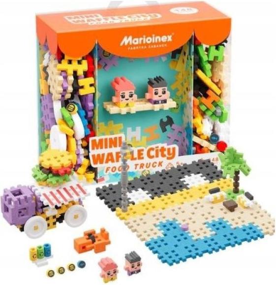 Actual product image Marioinex Building Blocks Mini Waffle - Snack Wagon