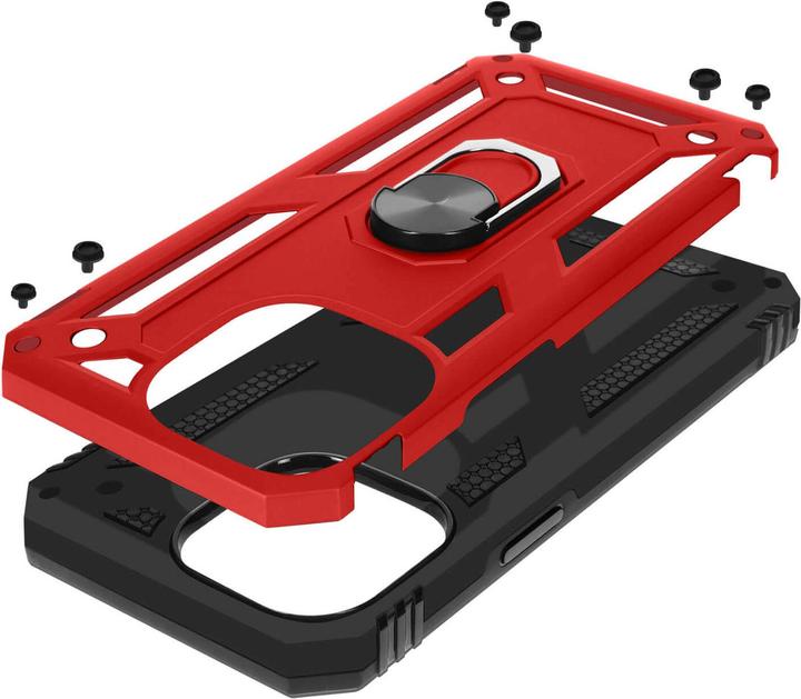 Image du produit Avizar Étui antichoc pour téléphone portable avec Ring Series (Apple iPhone 15 Pro Max)