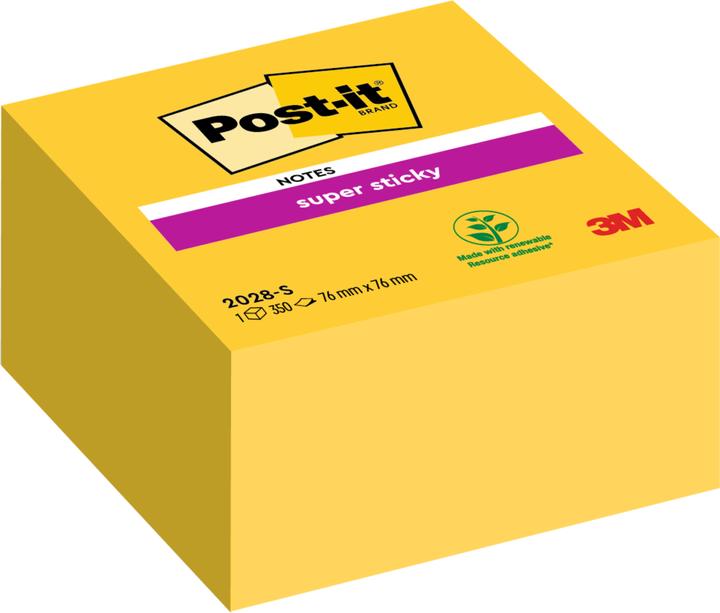 Produktbild Post-it Super Sticky Würfel (76 x 76 mm)