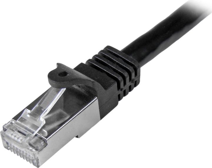 Actual product image StarTech 2m Black Cat6 Sftp Cable (SF/UTP, CAT6, 2 m)