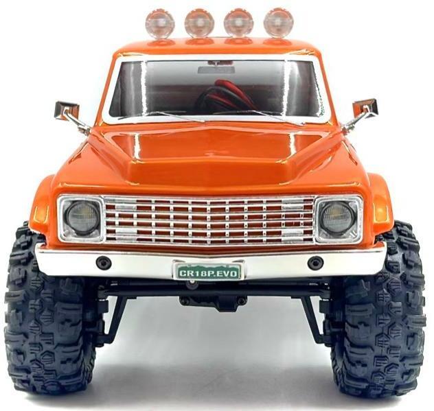 Produktbild Absima Crawler CR18P EVO-V2 Convoy orange, 4WD, RTR, 1:18 (RTR Ready-to-Run)
