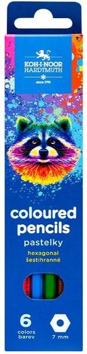 Actual product image Koh-i-Noor Buntstifte 3551 Szop 6 Farben (Multicoloured)