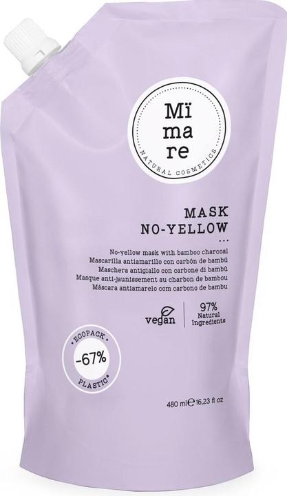 Immagine prodotto Mïmare Natural Cosmetics Mimare Anti-Yellowing Mask 480ml For Hair Care (480 ml)