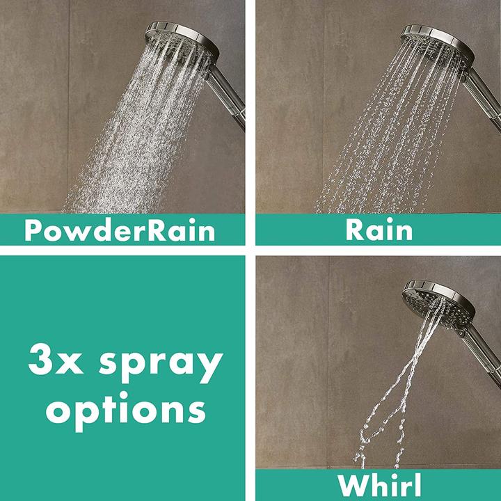 Actual product image hansgrohe Raindance Select S 120 PowderRain (3 Beam types, 12 l/min)