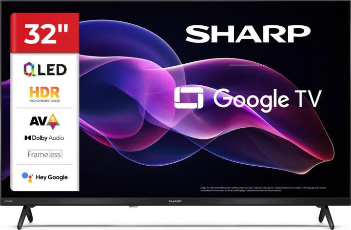 Sharp TV (32", QLED, HD)