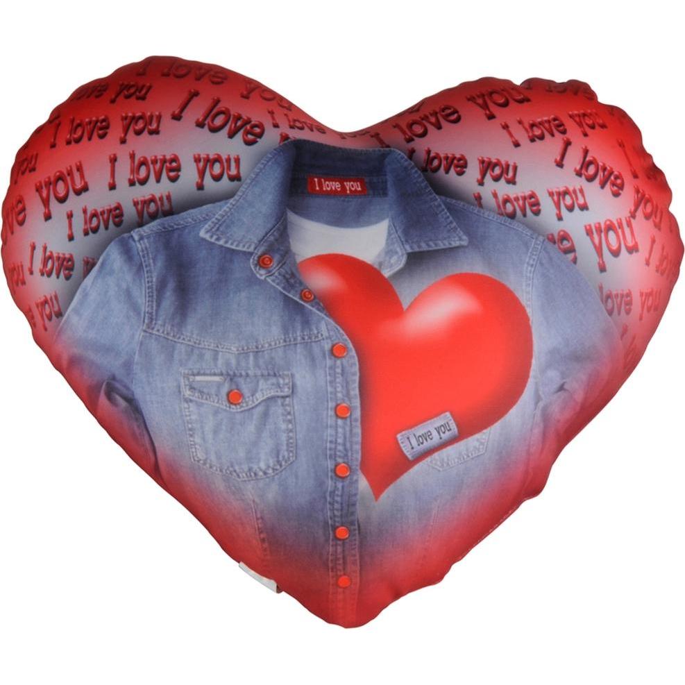 HTI-Living, Dekokissen, Kissen Valentin Herz (33 x 30 cm)