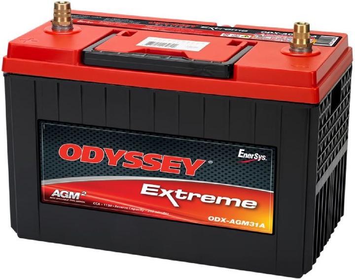 Actual product image Odyssey AGM Battery Extreme (ODX) 12V 100Ah 1150A (12 V, 100 Ah, 1150 A)