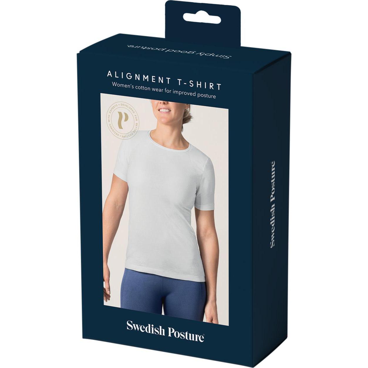 Swedish Posture Alignment Cotton Posture T-shirt (L) (0325B3)