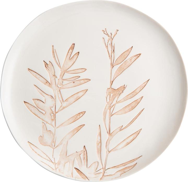 Stamperia Bertozzi Ø 26 cm Speiseteller Leccino braun (26 cm)