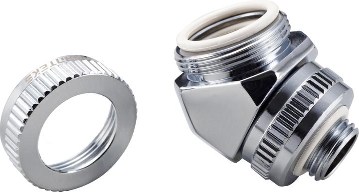 Produktbild Phanteks Glacier Rotary Anschluss 45 Grad G1/4 Zoll AG auf 16mm AD Hardtube - drehbar