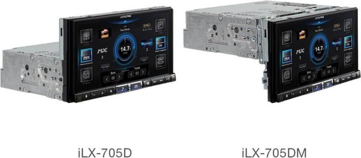 Produktbild Alpine iLX-705DM 1-DIN Autoradio 7" Display, AndroidAuto/wireless CarPlay & DAB+ (Android Auto, Apple Carplay)