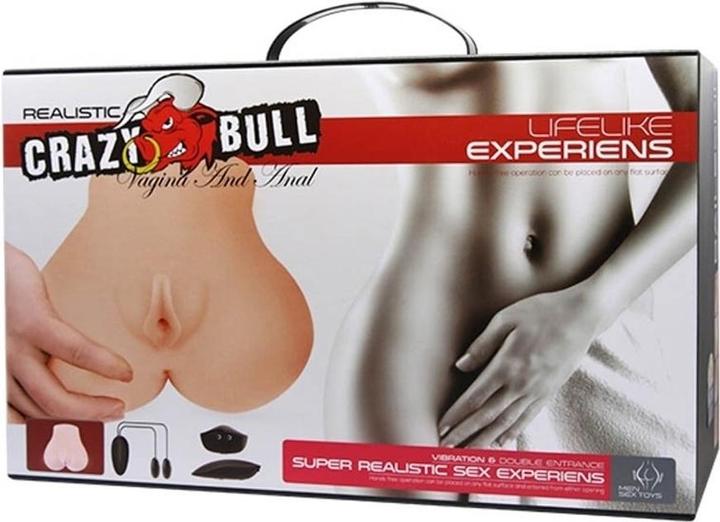 Immagine prodotto Crazy Bull Ano E Vagina Realistici Con Postura Vibrante 7