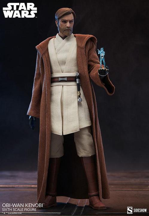 Immagine prodotto Sideshow Star Wars The Clone Wars Action Figure 1/6 Obi-Wan Kenobi
