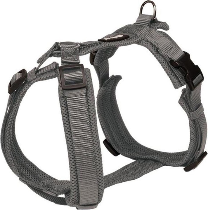 Actual product image Petlando Harness Y-Comfort Mesh, Anthracite (S, Dog, General)