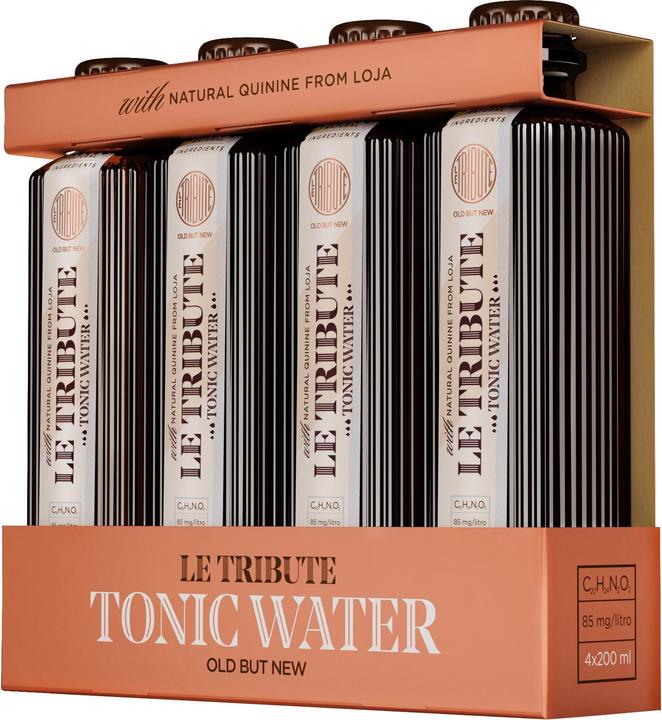 Actual product image Le Tribute Tonic Water (4 x 20 cl)