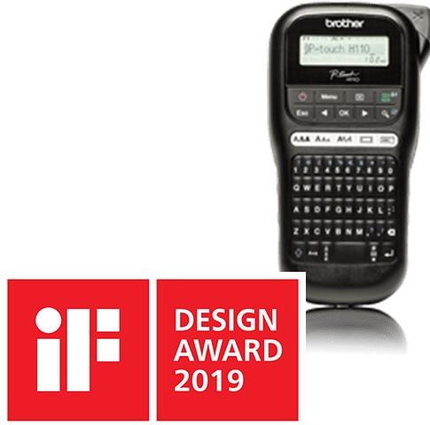 Actual product image Brother P-Touch PT-H110 QWERTZ