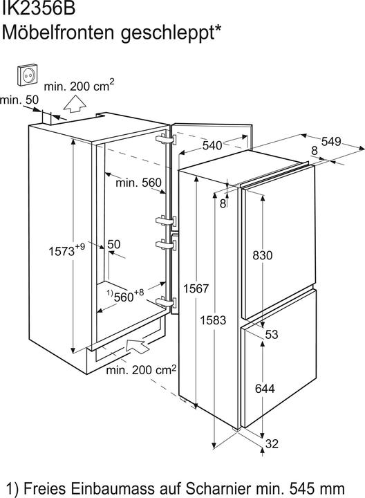 Produktbild Electrolux IK2356BR (233 l)