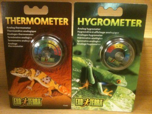 Actual product image Exo Terra Hygrometer