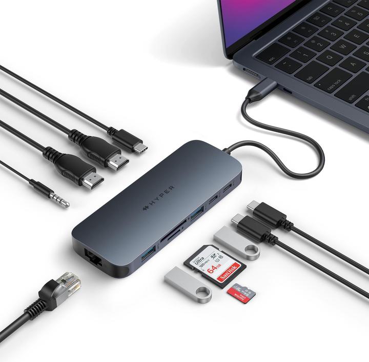 Actual product image Hyper HyperDrive Next (USB-C, 11 Ports)