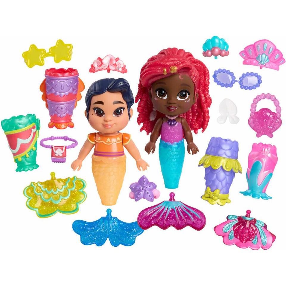 Just Play Disney Ariel - Ariel + Lucia Puppe 19cm