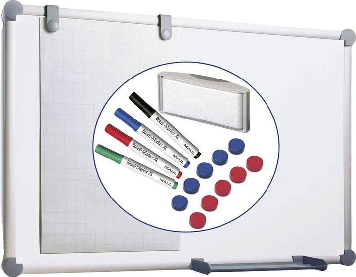 Produktbild Maul Whiteboard 2000 MAULpro Set (120 x 90 cm)
