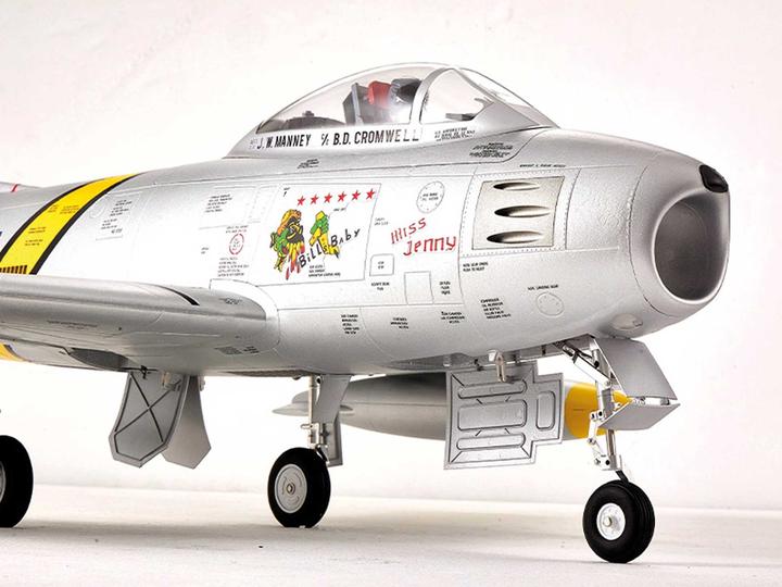 Produktbild FMS F-86 The Huff Jet EDF 80 PNP silber - 122 cm (Jet)