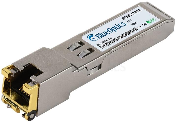 Actual product image BlueOptics QNAP SFP-10G-RJ45 Compatible SFP+ BO08J78S6