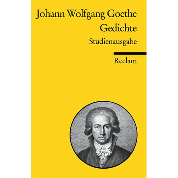 Johann Wolfgang Goethe: Gedichte, Belletristik von Johann W von Goethe