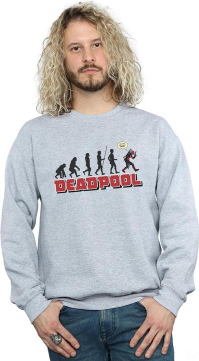 Actual product image Mens Deadpool Evolution Sweatshirt (L)