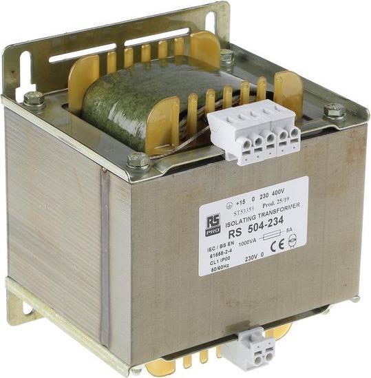 RS PRO Transformator isoliert 1000VA 0-230V