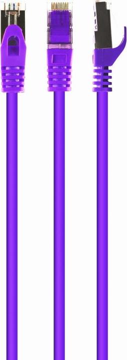 Produktbild Gembird S/FTP Cat. 6A LSZH patch cord, purple, 20 m (S/FTP, CAT6, 20 m)