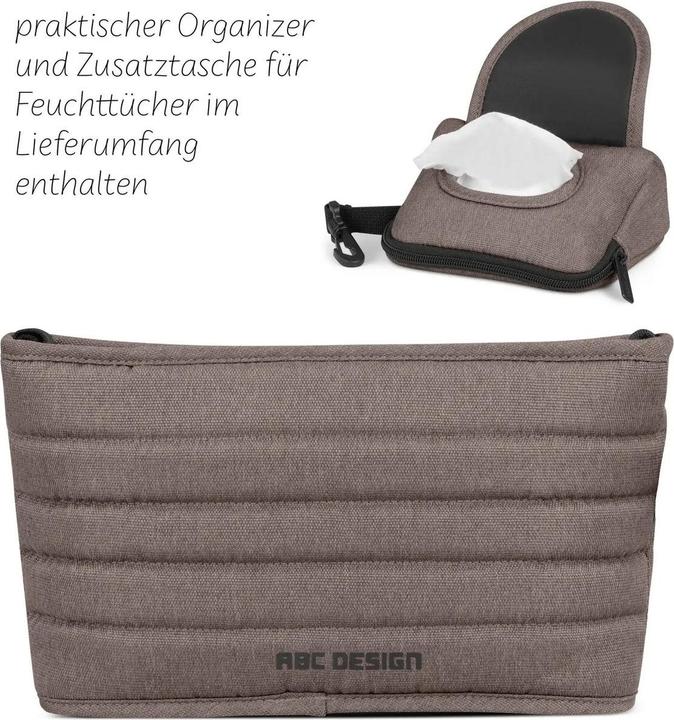 Actual product image ABC Design City Life Carrycot, Nature