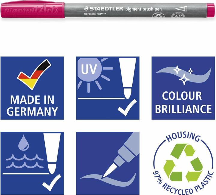 Produktbild Staedtler Pigmentpinselstift hell rosé (1x)