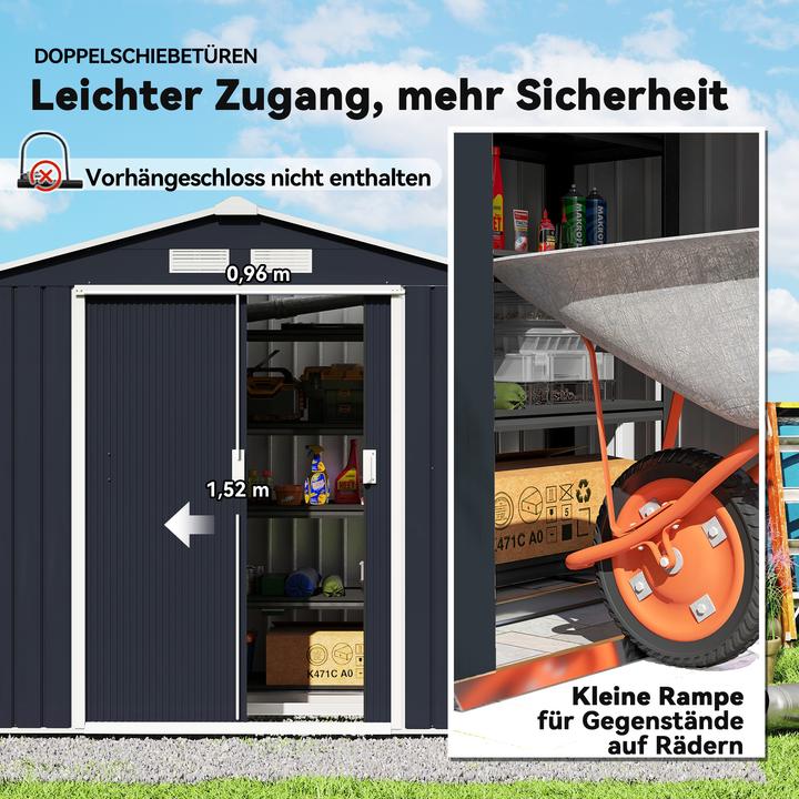 Produktbild Outsunny Gartenschuppen