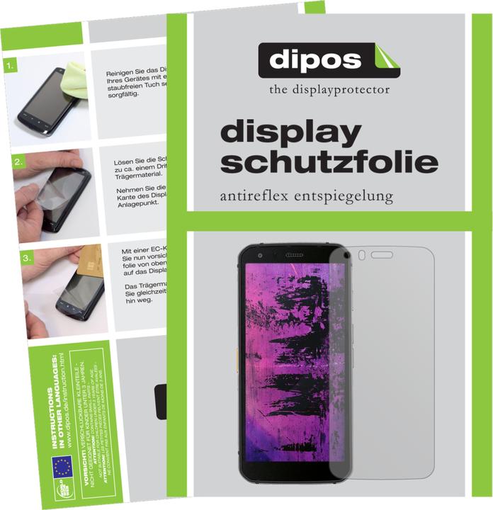 Actual product image Dipos Screen Protector Anti-Glare (2 pcs., Cat S62 Pro)
